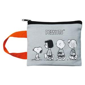 SNOOPY ミニポーチ 2つセット SNOOPY（スヌーピー） ポーチ 小物入れ 2枚セット ミニポーチ コットン