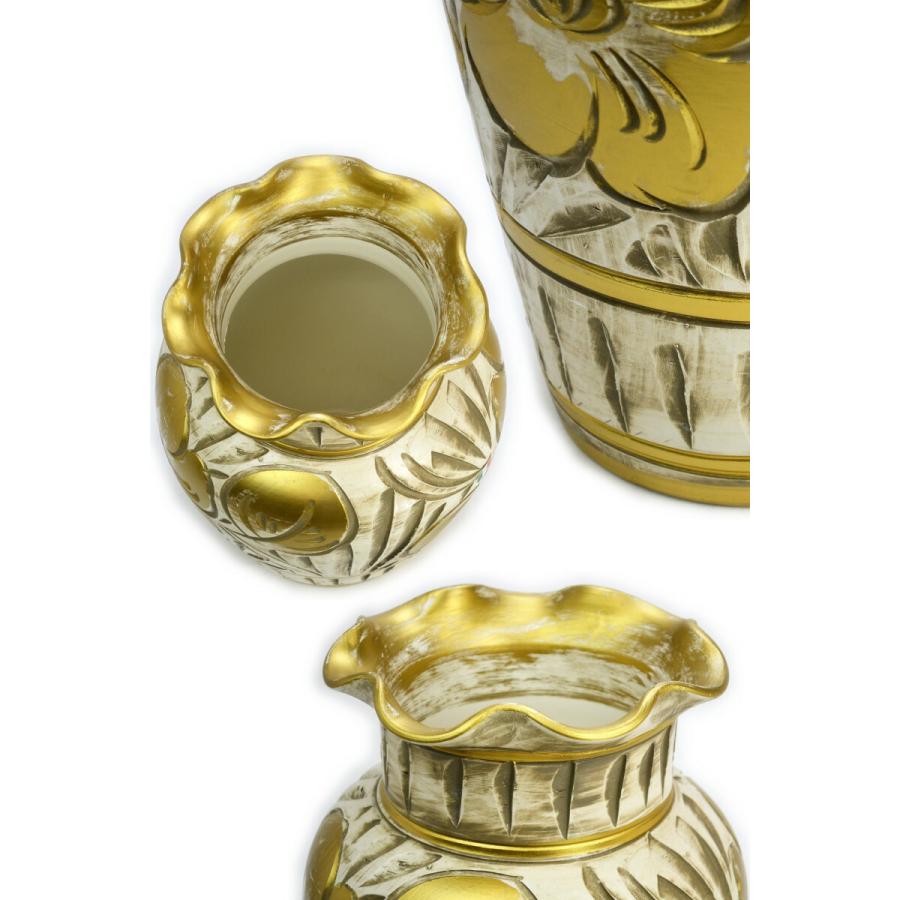 傘立て 金色と黒 イタリア製 傘立て ゴールドとブラック イタリア製