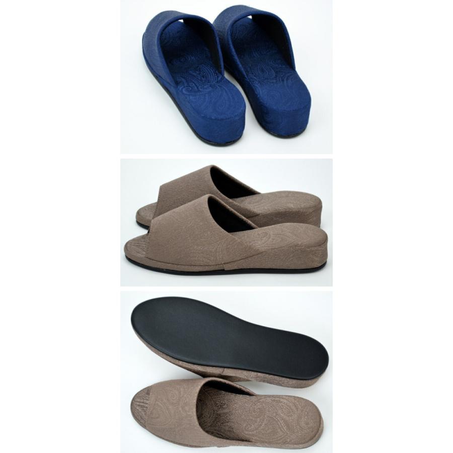 スリッパ ヒール チリメンペイズリー Sサイズ Fサイズ ピンク ブラウン ネイビー美脚 普通サイズ 小さめサイズ 小さいサイズ 上品 シンプル おしゃれ レディース ザッカリア 通販 Yahoo ショッピング