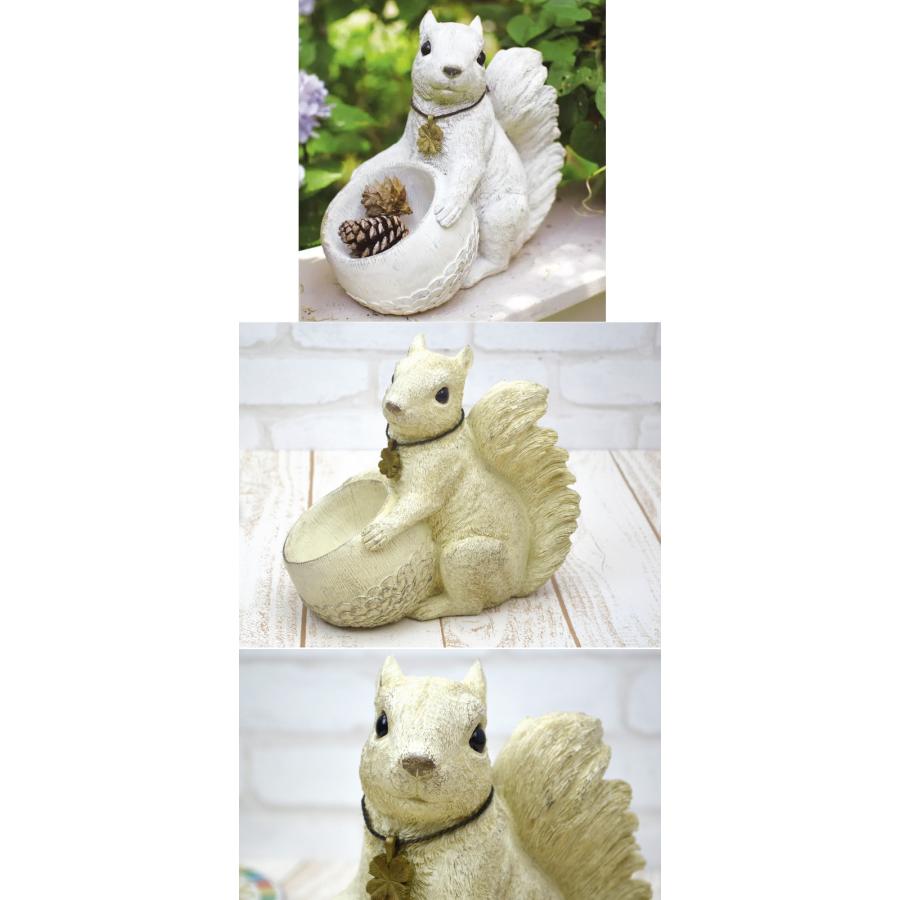 スクイレル ガーデンオーナメント リス ガーデン オーナメント