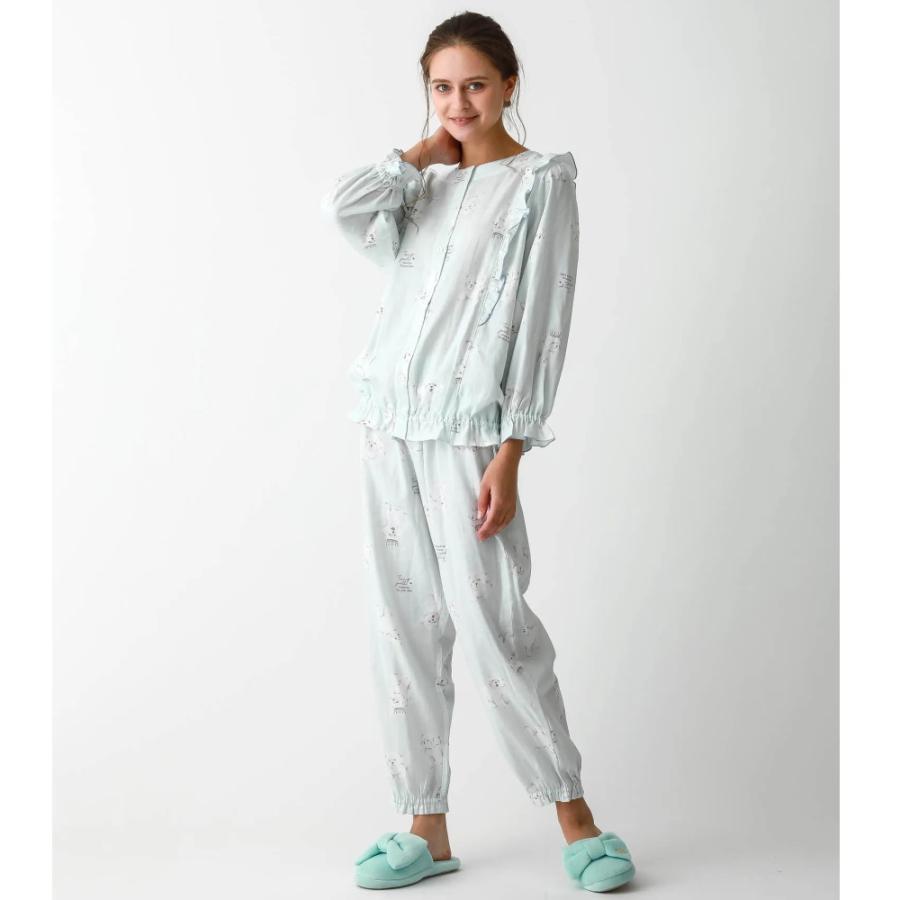 新品未使用　トイプードル・パジャマ　セットアップ GU公式 | マシュマロフィールフーディセット(長袖)(トイプードル)