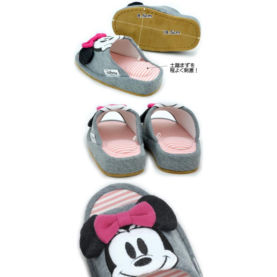 ダイエット・健康 minnie ストレッチスリッパ ディズニー ミニーマウス レディースDisney