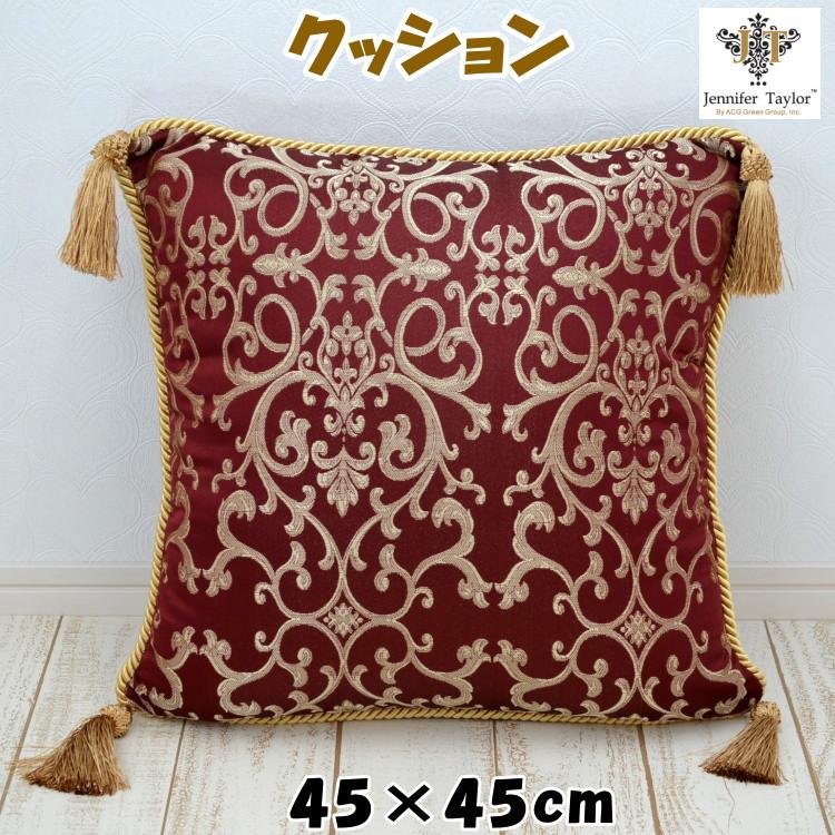 クッション Pillow Poinsettia レッド アラベスク ジェニファー クッション Pillow Poinsettia レッド アラベスク ジェニファー