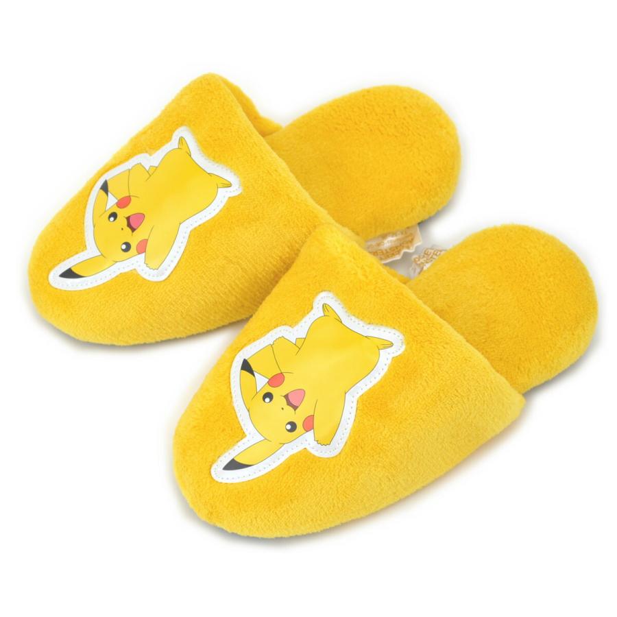 子供用スリッパ ボア ピカチュウ イーブイ ポッチャマ