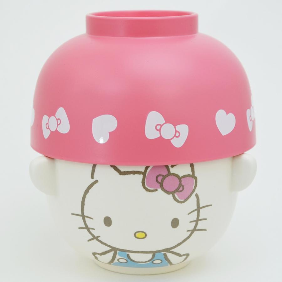 汁椀茶碗セット ミニ キッズ サンリオ  ハローキティ シナモロール マイメロディ クロミ 子供用 お椀 ご飯茶碗 汁椀 茶碗 かわいい 和食器 磁器 器 Sanrio |  | 03