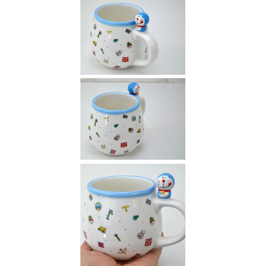 マグカップ フィギュア付きマグ ひみつ道具 ドラえもん 300ml ブルー I