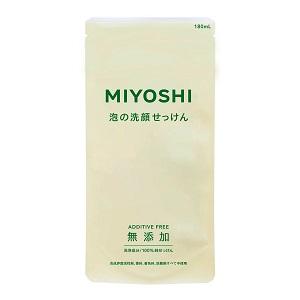ミヨシ石鹸 無添加 泡の洗顔石鹸 詰替１８０ｍｌ 雑貨屋 通販 Yahoo ショッピング