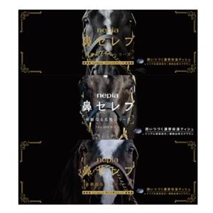 鼻セレブ 王子ネピア ネピア鼻セレブティシュ 3個パック 華麗なる名馬