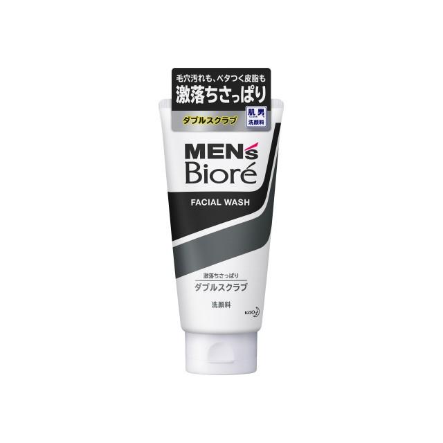 スクリーノ・サラオ新品　３個セット 合計6個  男性用ニキビケアジェル・洗顔料 Kao（花王） メンズビオレ ダブルスクラブ洗顔 130G : 雑貨屋