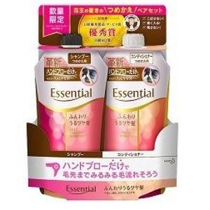 数量限定 花王 エッセンシャル ふんわりうるツヤ髪 シャンプー コンディショナー詰替セット 雑貨屋 通販 Yahoo ショッピング