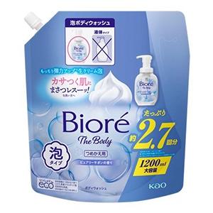ビオレu 花王 ビオレザボディ泡タイプ ピュアリーサボンの香りつめかえ