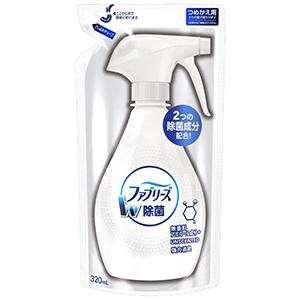 Ｐ＆Ｇ　ファブリーズＷ除菌　無香料　アルコール成分入り　つめかえ320ｍｌ｜zaccaya