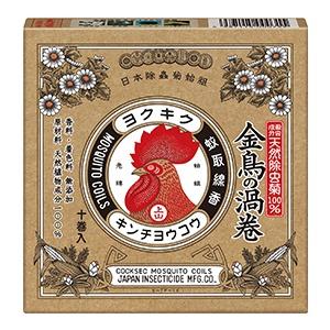 金鳥の百年 : 大日本除虫菊株式会社百年史 虫コナーズ 大日本除虫菊 天然除虫菊 金鳥の渦巻10巻 1個 : 雑貨屋