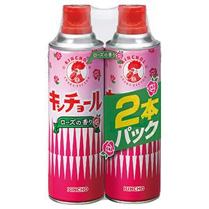 大日本除虫菊 キンチョールローズの香り４５０ｍｌ ２本パック 雑貨屋 通販 Yahoo ショッピング