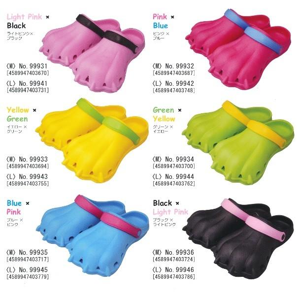 モンスターサンダル レディース 23cm 25cm ユニークｅｖａサンダル かわいい女性向け 選べる6色 ２サイズ Monster L17 ザッカスヤフー店 通販 Yahoo ショッピング