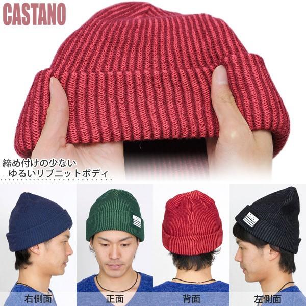 ニット帽 メンズ レディース 帽子 ワッチ 秋冬 フラッグペイント