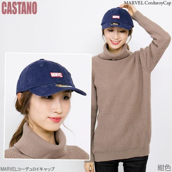ローキャップ 帽子 メンズ レディース 秋冬 MARVELコーデュロイ キャップ |  | 09