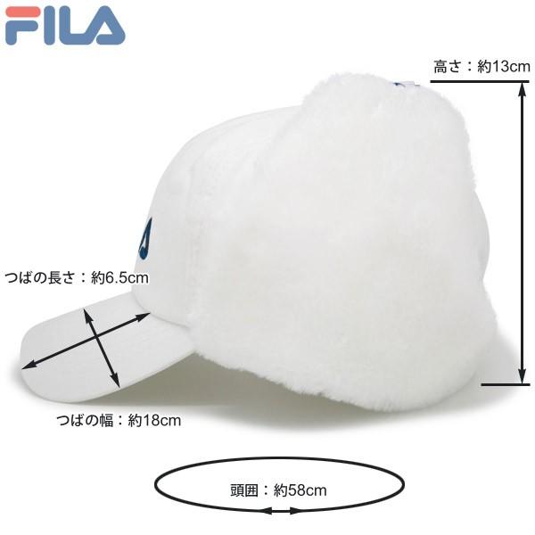 FILA(フィラ)ファー耳付きキャップ 帽子 メンズ レディース 秋冬 ドッグイヤーキャップ |  | 12