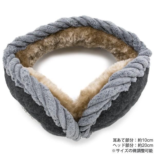 耳あて レディース メンズ 折りたたみ エコファーQuiltingイヤーマフ | ブランド登録なし | 13