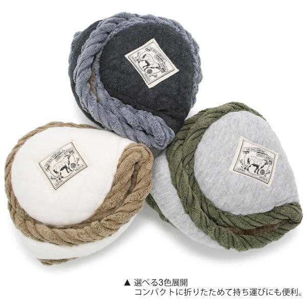 耳あて レディース メンズ 折りたたみ エコファーQuiltingイヤーマフ | ブランド登録なし | 11
