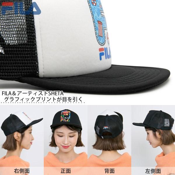 FILA 帽子 キャップ メンズ レディース 春夏 グラフィック フィラ SHETA コラボ |  | 05