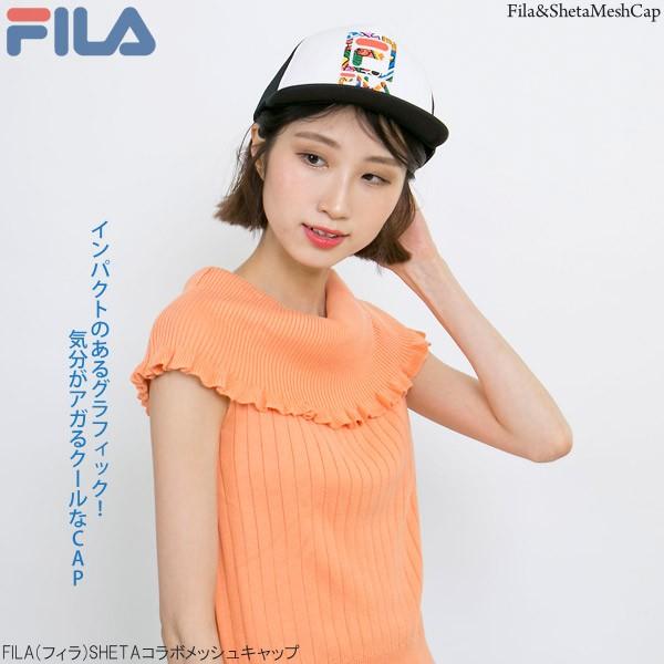 FILA 帽子 キャップ メンズ レディース 春夏 グラフィック フィラ SHETA コラボ |  | 07