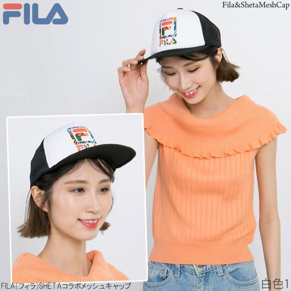 FILA 帽子 キャップ メンズ レディース 春夏 グラフィック フィラ SHETA コラボ |  | 09