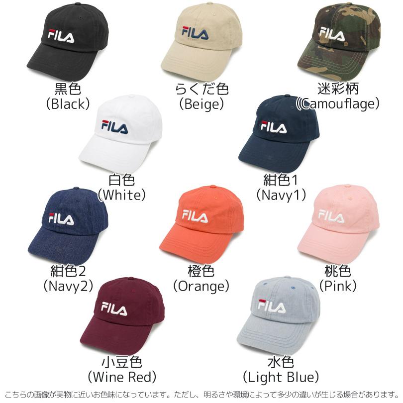 FILA キャップ メンズ レディース スポーティ コットン ローキャップ |  | 12