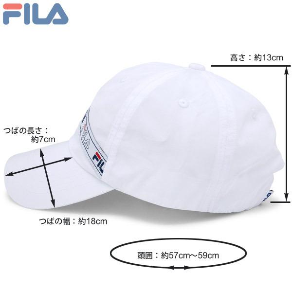 FILA キャップ メンズ レディース スポーティ 春夏 LogoTapeローキャップ |  | 13