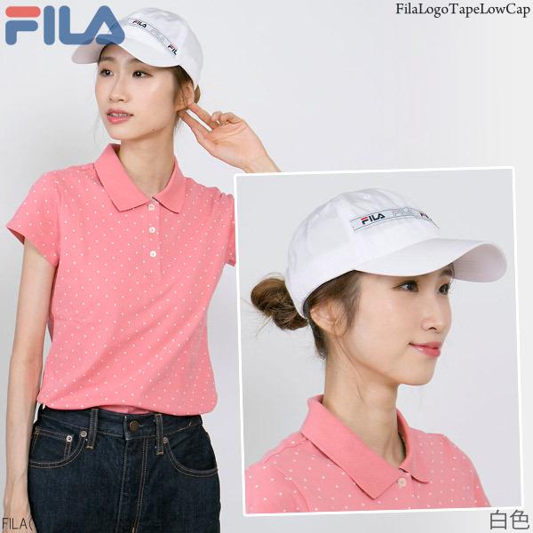 FILA キャップ メンズ レディース スポーティ 春夏 LogoTapeローキャップ |  | 08