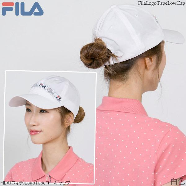 FILA キャップ メンズ レディース スポーティ 春夏 LogoTapeローキャップ |  | 09