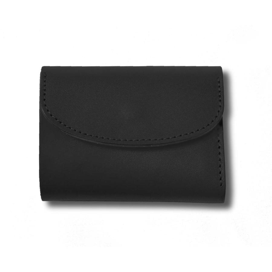 【栃木レザー】SLOW&CO ブラック　財布 栃木レザー 折財布 1019 メンズ レディース 小銭入れ 札入れ 財布 本革