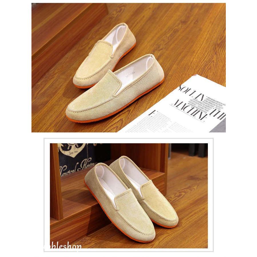 スリッポン スニーカー メンズ フラットシューズ エスパドリーユ