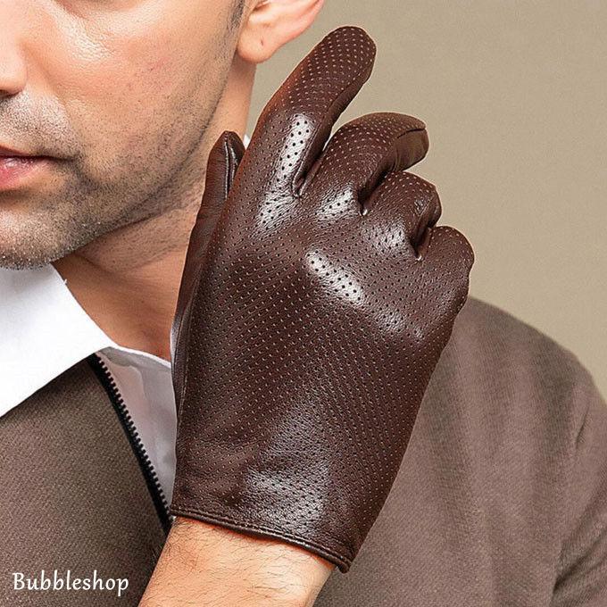 スマホ対応】 メンズ 革手袋 シープスキン 男性用 レザーグローブ 