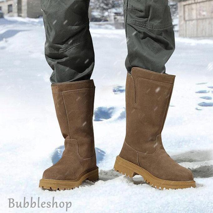 激安通販 厚手 ウール 裏起毛 本革 ムートンブーツ メンズ ロングブーツ スノーブーツ 送料無料 本革 メンズ ムートンブーツ ロングブーツ 防水 送料無料 冬新作 冬物 真冬 雪靴 滑り止め 安定感 あったか 厚底 防寒 防雪 シューズ Maksi Ppak Feb Ui Ac Id