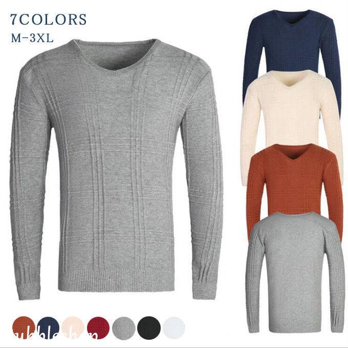 メンズファッション ブリヤンテス レッド ニット メンズ Vネックニット 薄手 ニット セーター ストレッチ 無地 カットソー トップス 柔らかい 冬 インナー 秋物 冬物 送料無料 Tl7iydivnw Www Totenka Com