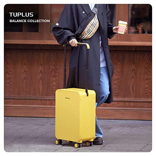 [TUPLUS] スーツケース ABS キャリーケース 大型 耐衝撃 キャリーバッグ 静音８輪 旅行 ビジネス 出張 TSAローク搭? 