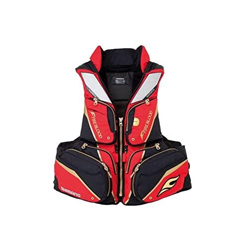シマノVF-111Sフローティングベスト リミテッドプロ ブラッドレッド M シマノ（Shimano） VF-111S NEXUS フローティングベスト LIMITED