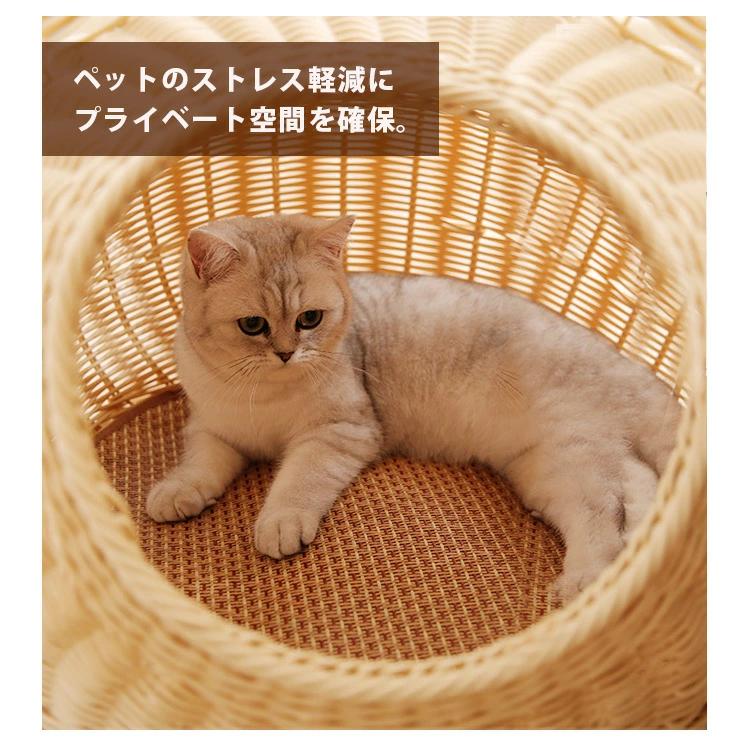 スーパーセール 藤編み 猫ハウス ラタン ペットベッド 四季通用 スーパーセール 藤編み 猫ハウス ラタン ペットベッド 四季通用