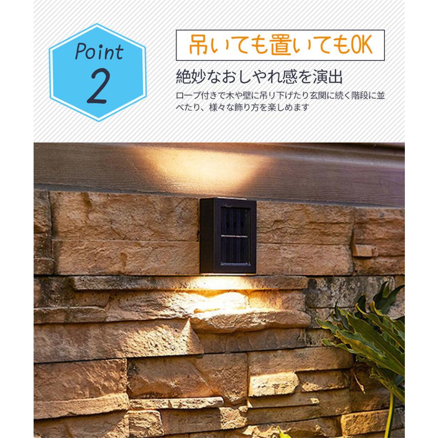 スーパーセール ガーデンライト ソーラー 屋外 led 光センサーライト