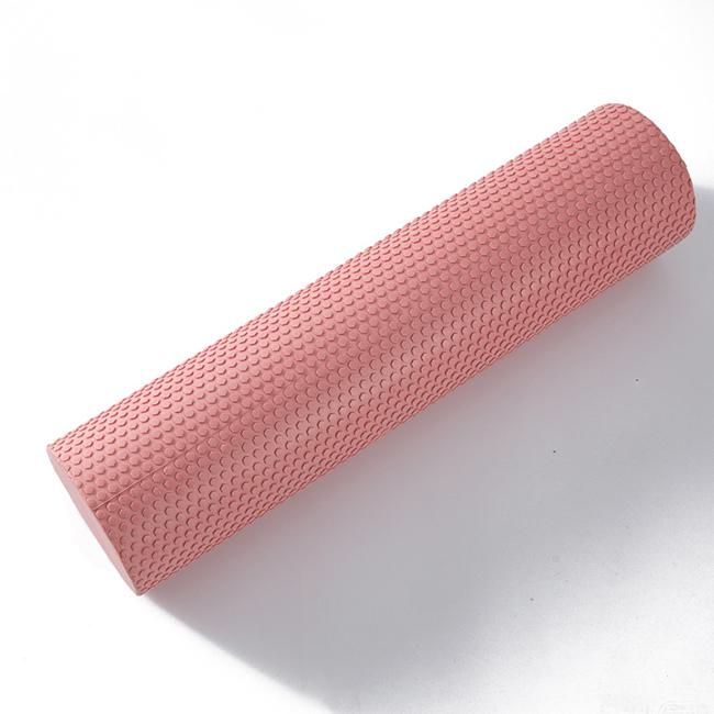 ピンク ヨガボルスター 合成皮革製 ストレッチポール 楽天市場】【16日1：59迄使える10％OFFcp！】ヨガポール ストレッチ用
