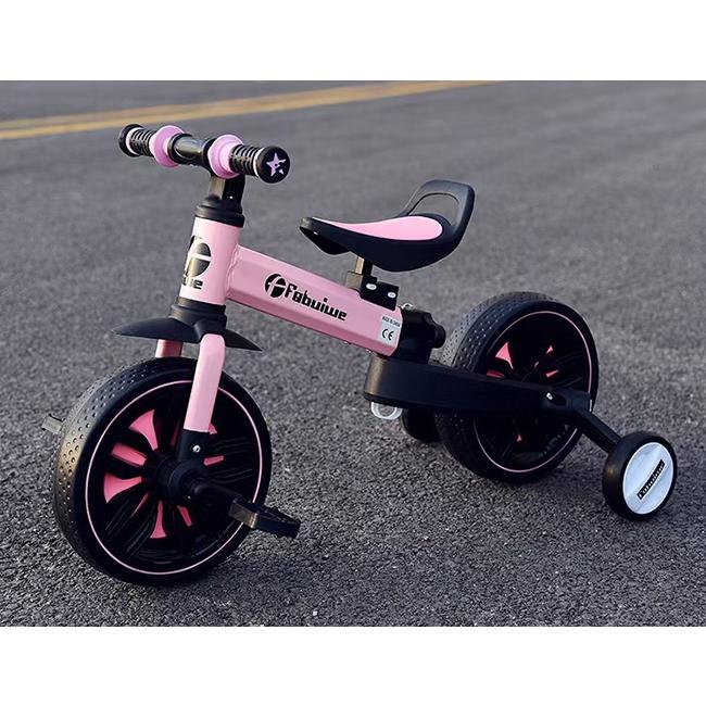 スーパーセール 全品クーポン対象 三輪車 2-6歳子供用 5in1キッズ