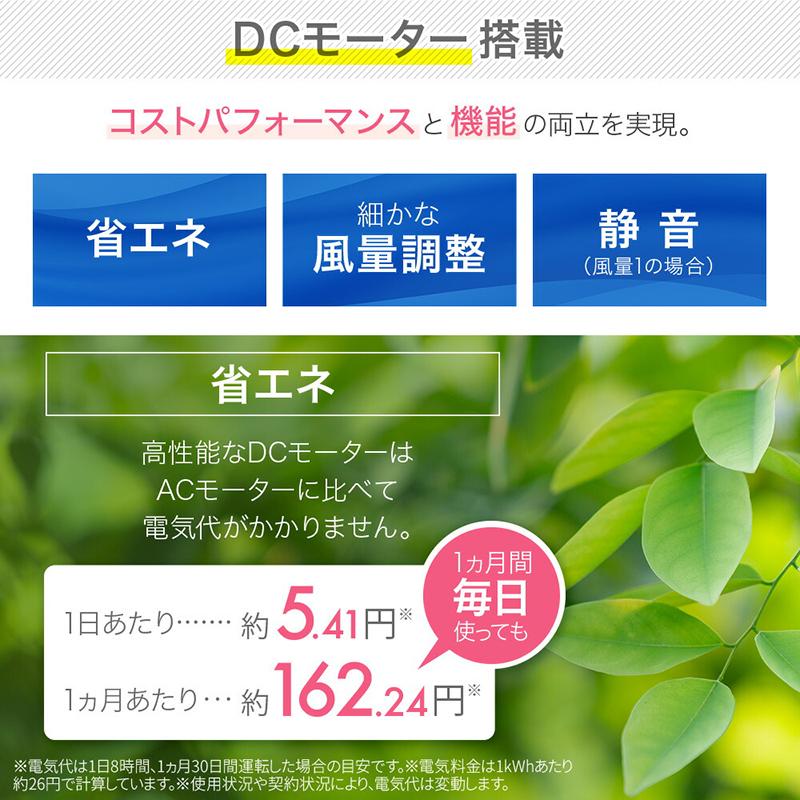 壁掛け扇風機 サーキュレーター 羽なし扇風機 床置き 壁掛け式 風量7
