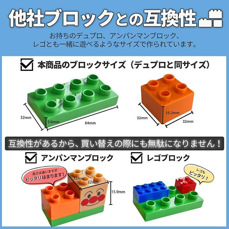 ブロックコースター デュプロブロック デュプロ アンパンマンブロック