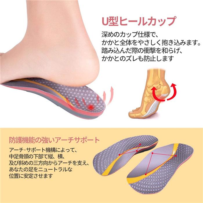 スーパーセール インソール アーチサポート 偏平足 土踏まず スーパーセール インソール アーチサポート 偏平足 土踏まず