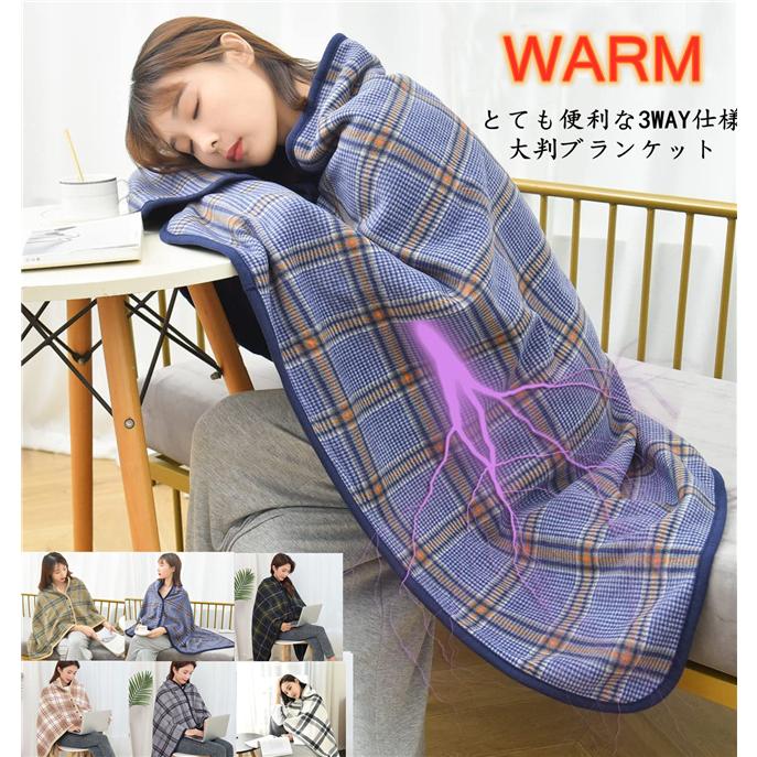 CELINE チェック柄フリースブランケット