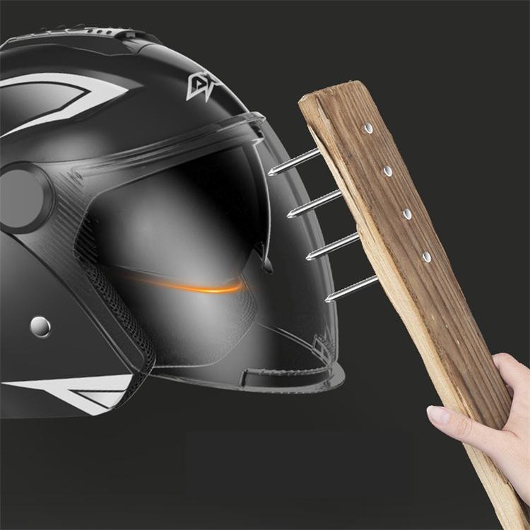 父の日限定セール ジェットヘルメット バイクヘルメット Helmet ダブルシールド 男女兼用 半帽ヘルメット ハーフヘルメット 霧防ぐシールド 3C認証済み｜zagatena｜13