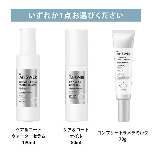 THE ANSWER (花王)THE 選べる3点セット スーパーラメラシャンプー