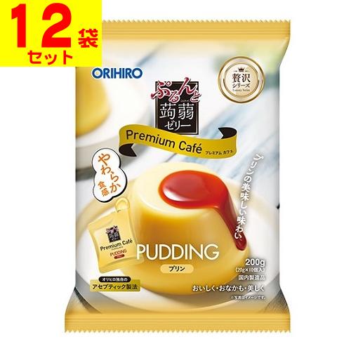 ORIHIRO (オリヒロ)ぷるんと蒟蒻ゼリー プレミアムカフェ プリン