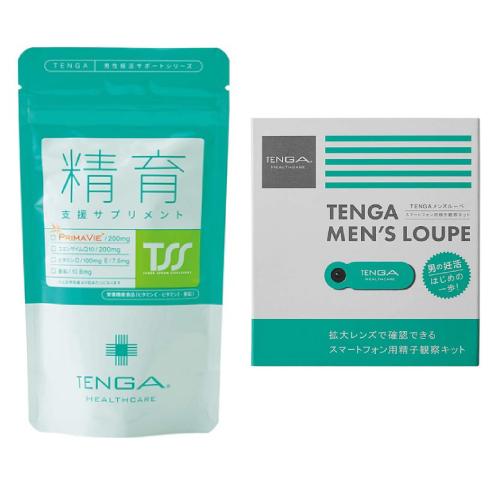 TENGA TENGA(テンガ) 精育支援サプリメント 120粒＋メンズルーペ